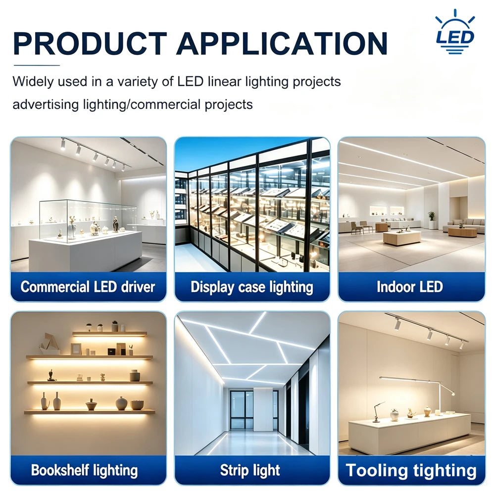 LED-Treibernetzteil, AC 110–265V auf DC