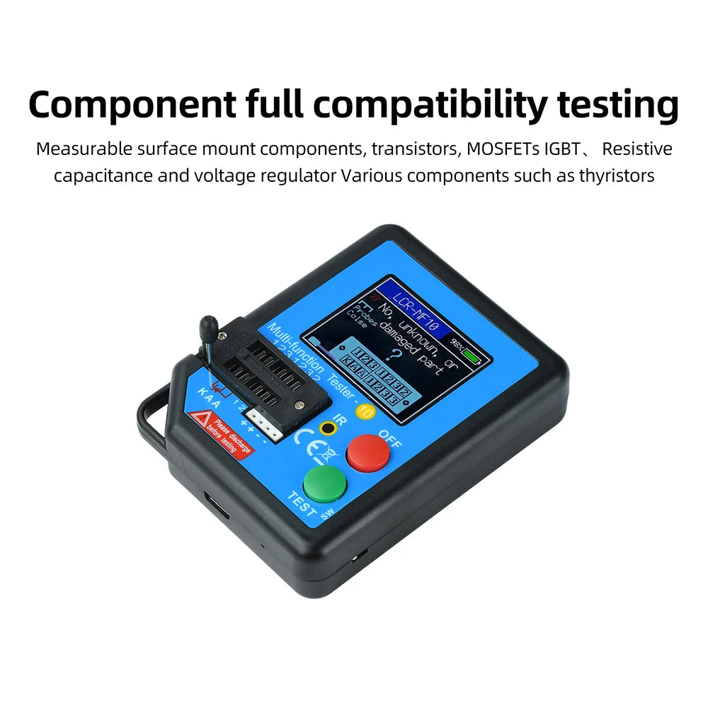 LCR-MF10 Elektronikkomponententester