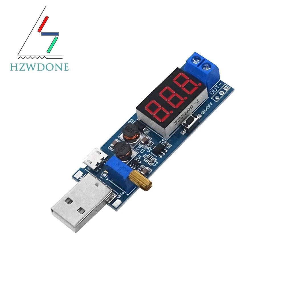 DC-DC 5V to 3.5V / 12V USB Step UP / Down Power Supply Module Adjustable Boost Buck Converter Out DC 1.2V-24V