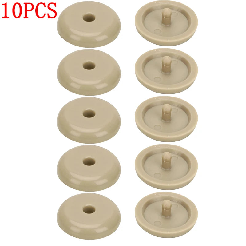 2-20Pcs Auto-Sicherheits-Gurtband-Gurt-Sperre Clip Befestigungsgurt Innenausstattung Schwarz Grau Beige 3 Farben