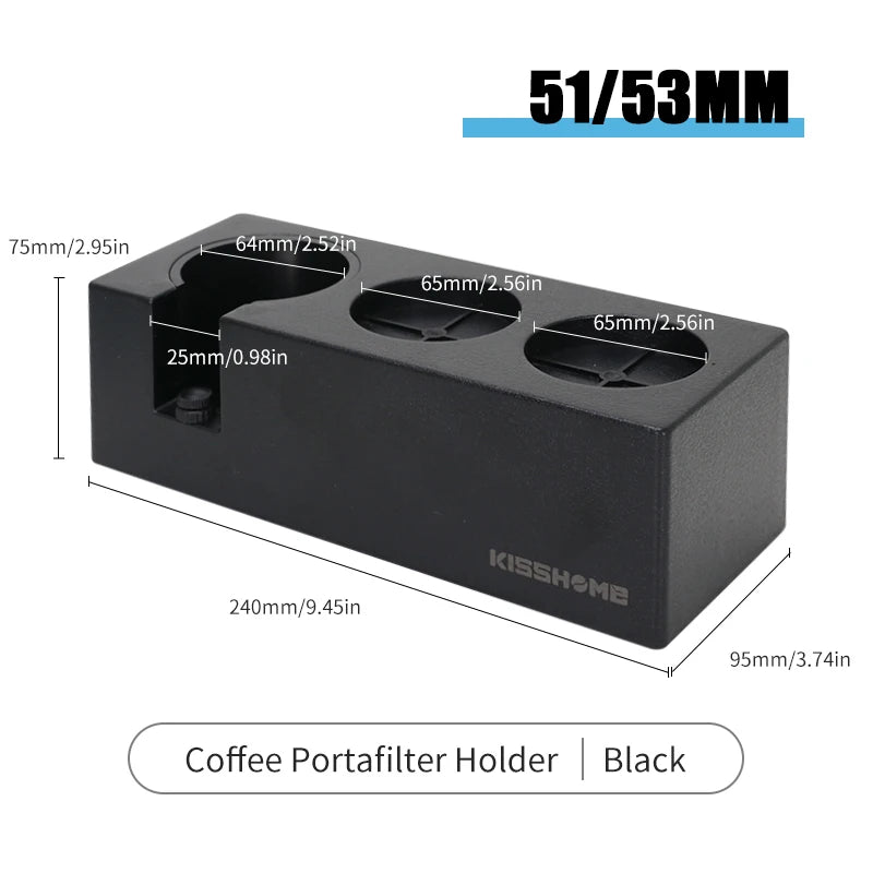 Tasseur ou distributeur d'espresso - options de diamètre