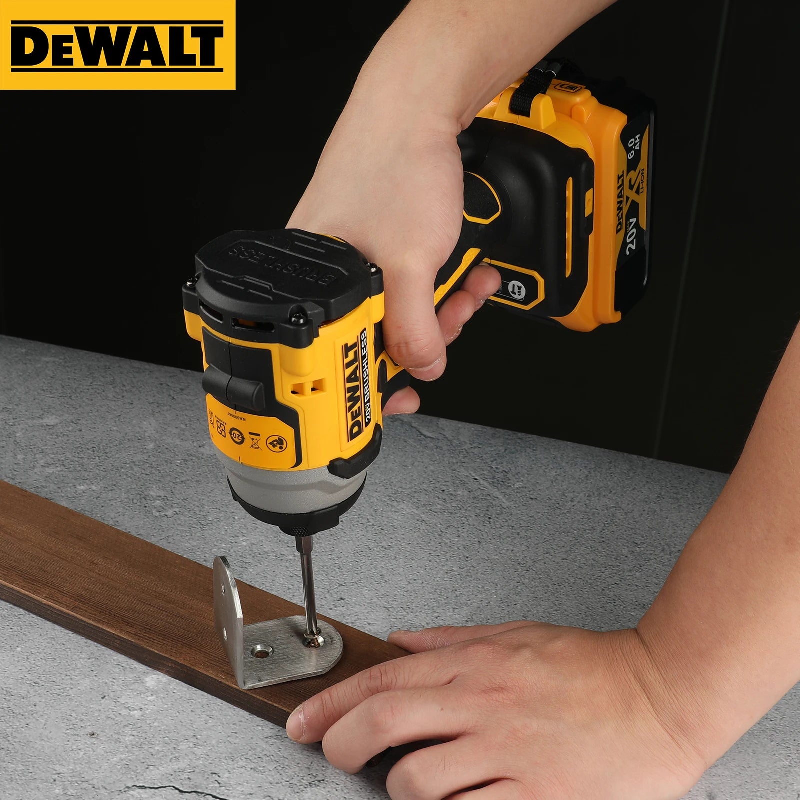 DEWALT 20V Cordless Impact Driver 3-Speed High-Torque Tool