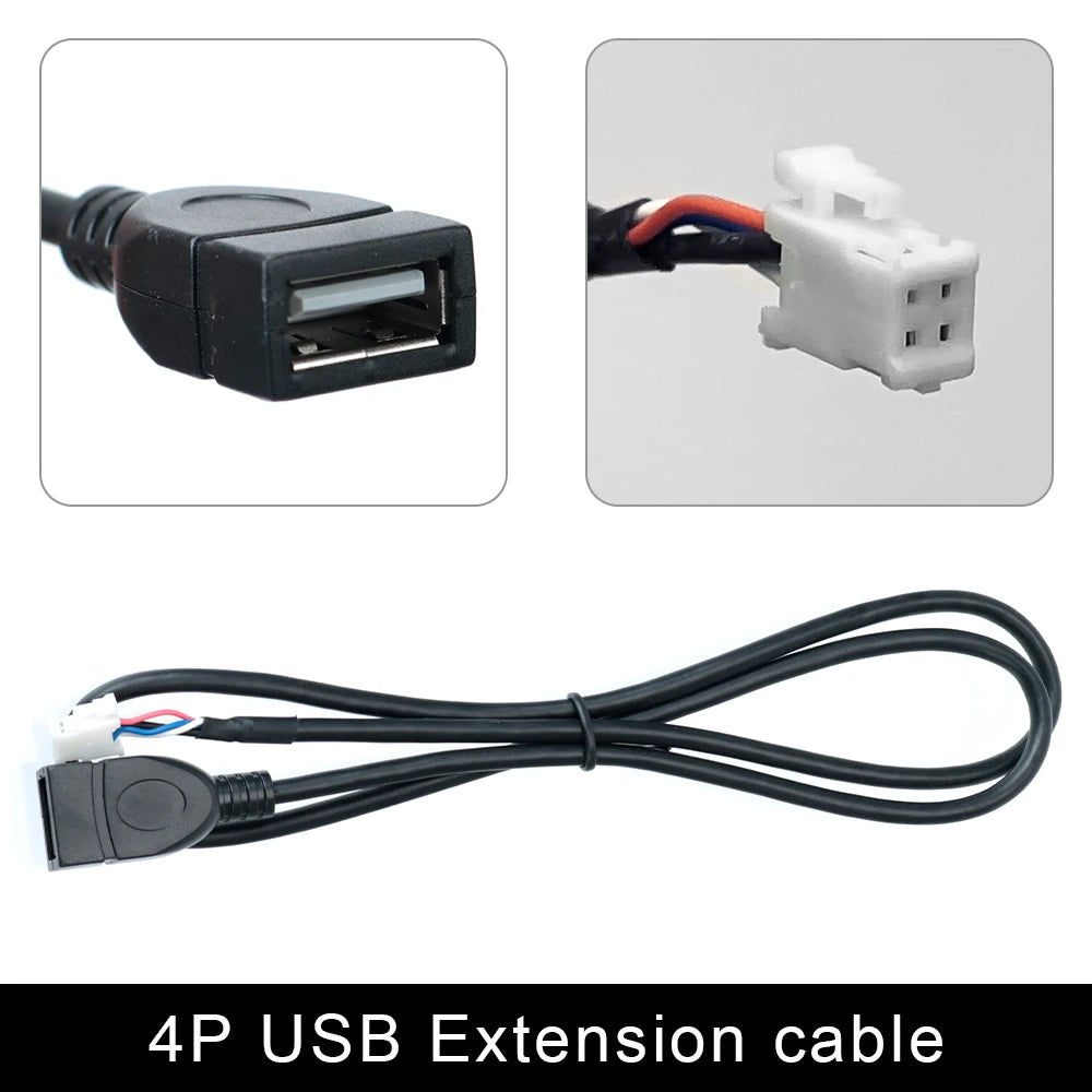 Câble ISO pour autoradio Android, accessoires pour écran 2DIN, stéréo Suzuki Kia VW Hyundai Honda Toyota Nissan Mitsubish, Ford Outlander
