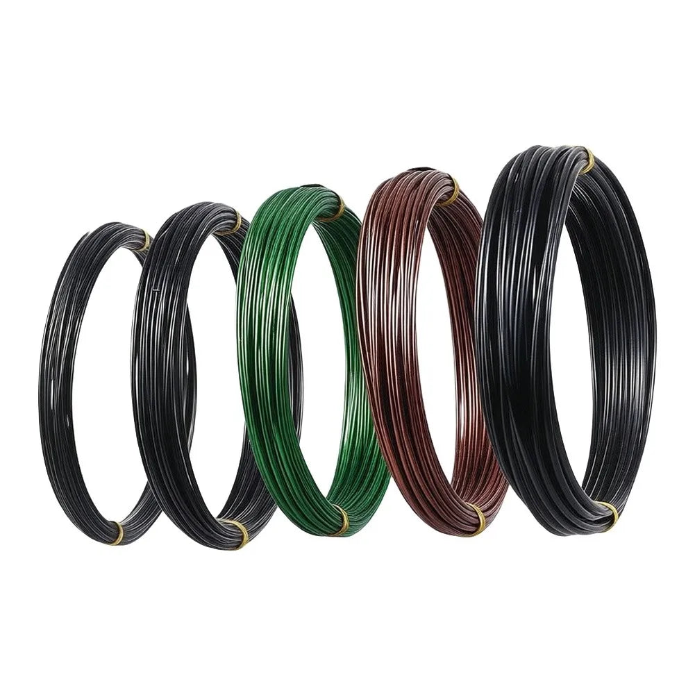Kit de fio de treino para bonsai com corta-fios