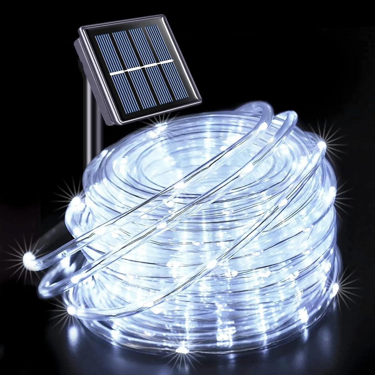Solcelledrevne LED-lysslynger, IP65