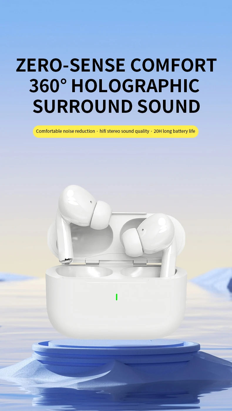A7PRO Bluetooth Earbuds with Touch Controls & Charging Case