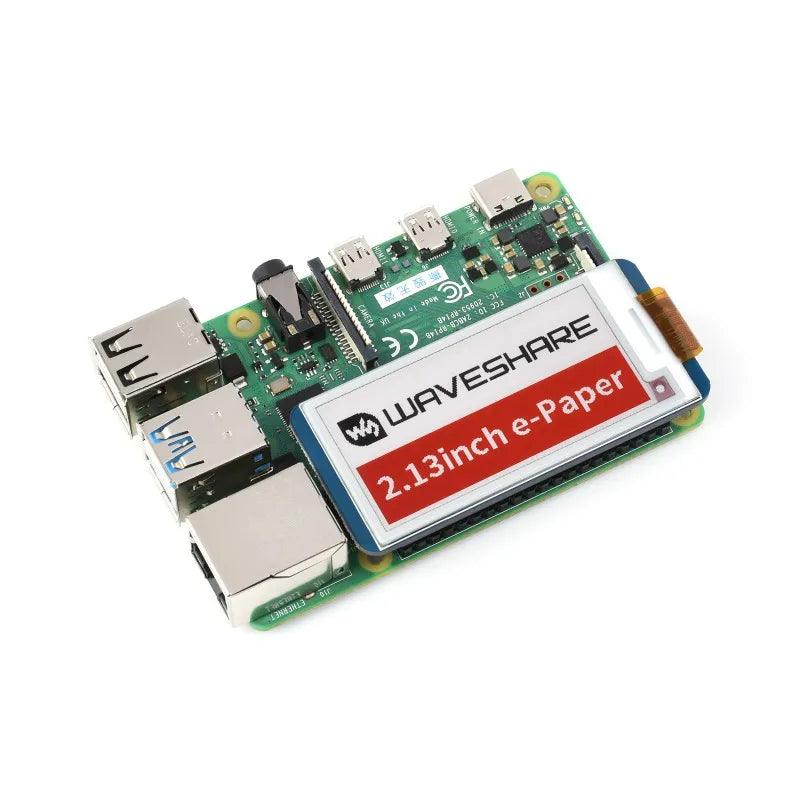 2.13-Inch E-Ink Display HAT, 250 x 122, SPI