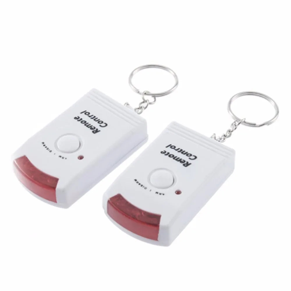 Wireless Dual Remote Motion Sensor Alarm, Infrared Security Detector for Indoor Outdoor Home Garage Burglar Alert System