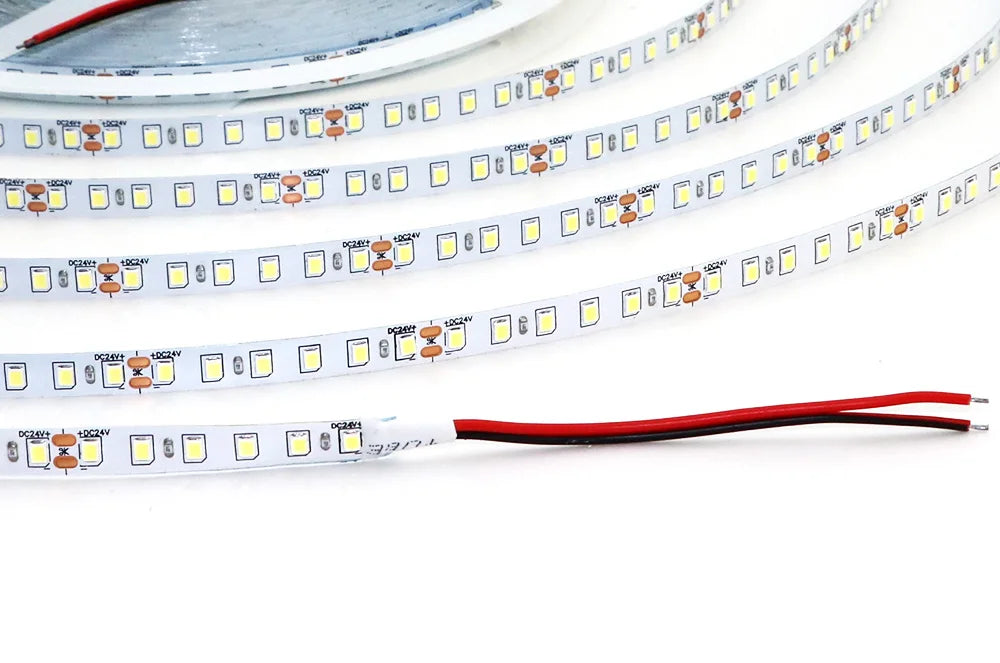 Flexible White LED Strip - 12V / 24V Options