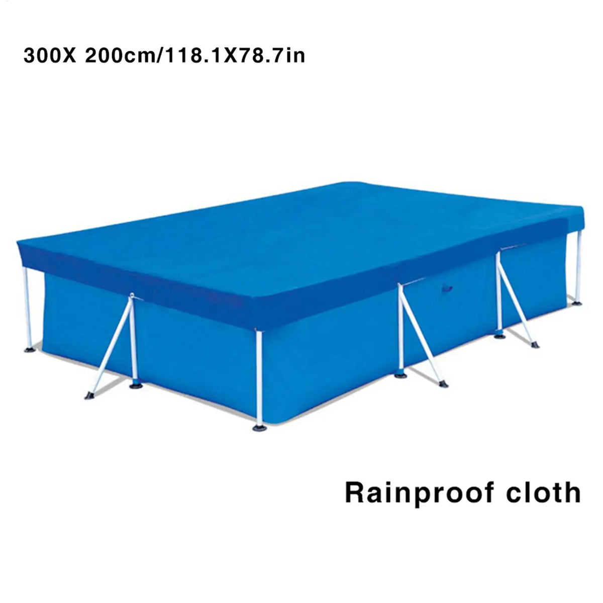Rectangular Pool Cover, Rainproof Outdoor Dust Cover
