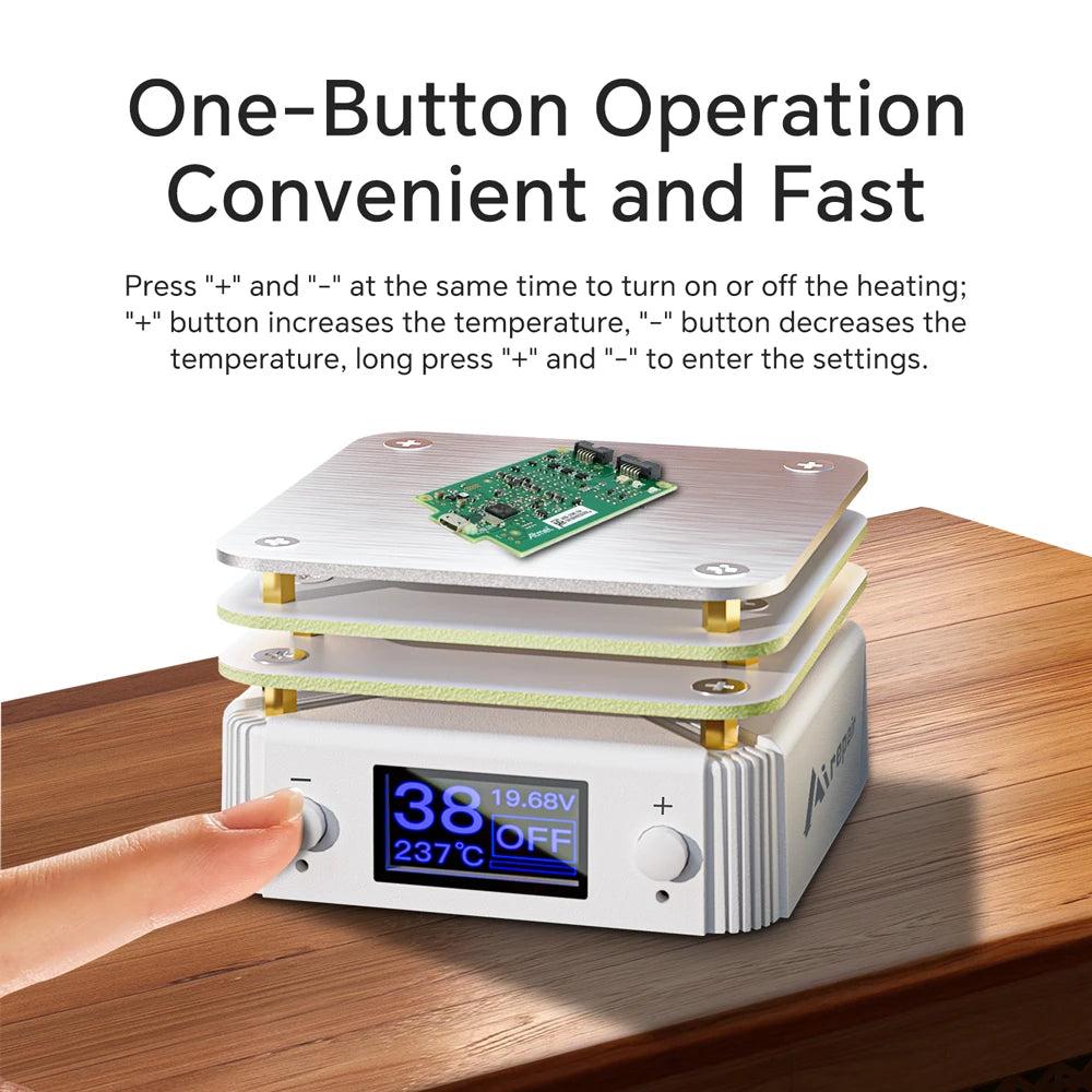 65 W Mini PCB Hot Plate Preheater