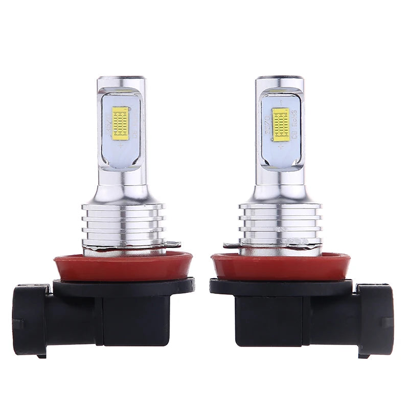 2Pcs H11 H8 H9 LED Car Headlight Bulb Beam Kit 12V 80W High Power Car Fog Light 3000K 6000K Auto Headlight Bulbs 30000LM