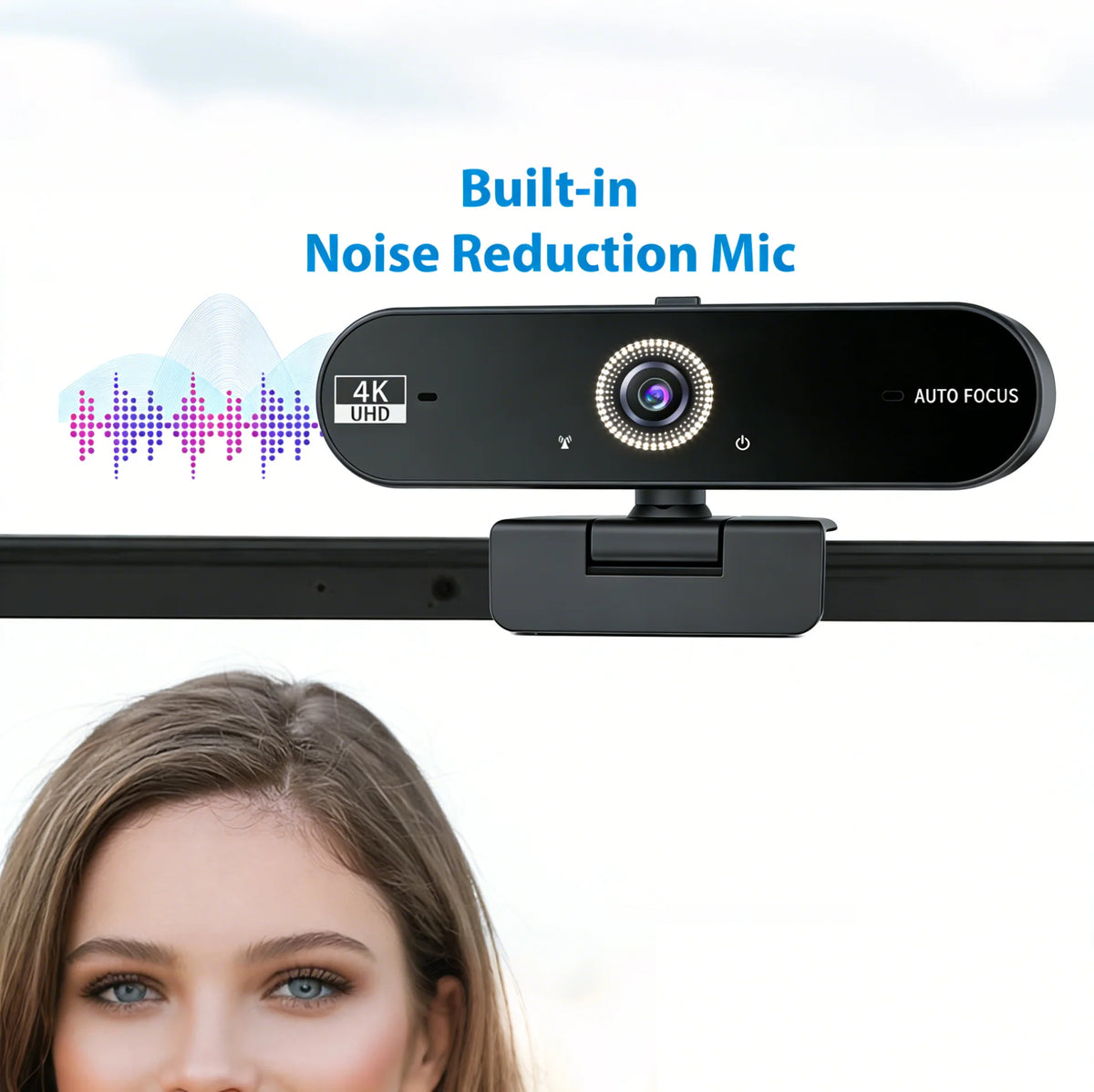W08 USB-Webcam mit Autofokus