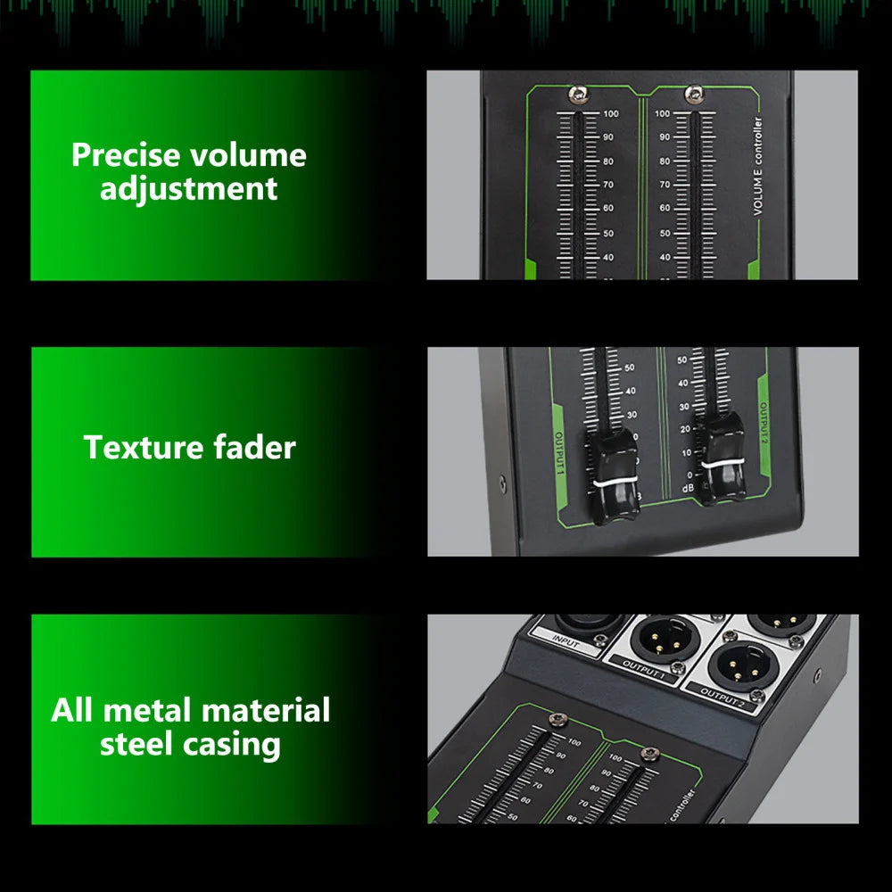 Controller passivo del volume monitor stereo - XLR
