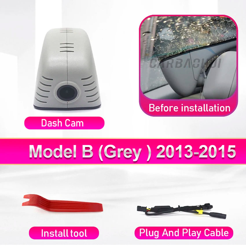 4K Hidden WiFi Dash Cam