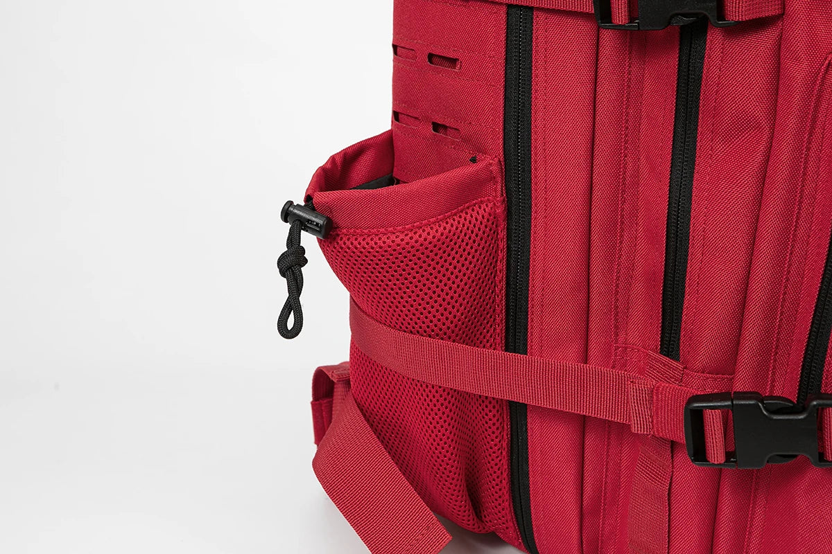 45L Tactical Backpack with Double Cup Holder