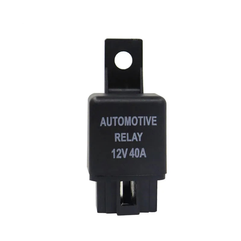 Automotive Relay with Socket, 12V or 24V Coil