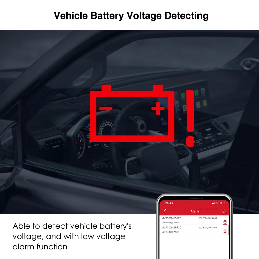 MiCODUS 4G GPS Tracker Auto Sledovací zařízení MV730G Relé GPS Motocykl Řetěz Zastavení Paliv 9-95V Motor Zapnuto Proti krádeži Volná APP