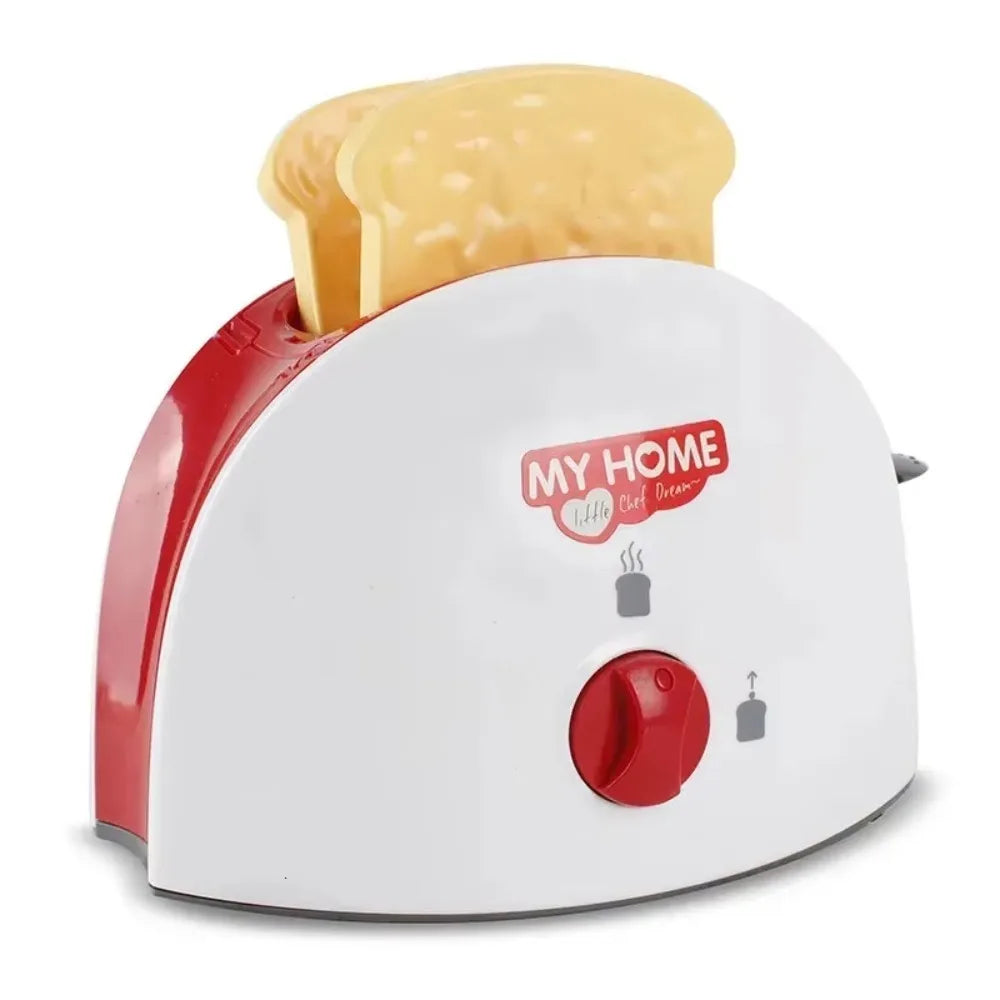 Mini Pretend Play Kitchen Appliance Toy Set, Red