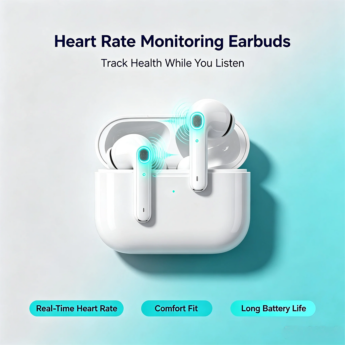 Wireless Bluetooth TWS Earbuds with Noise Cancelling