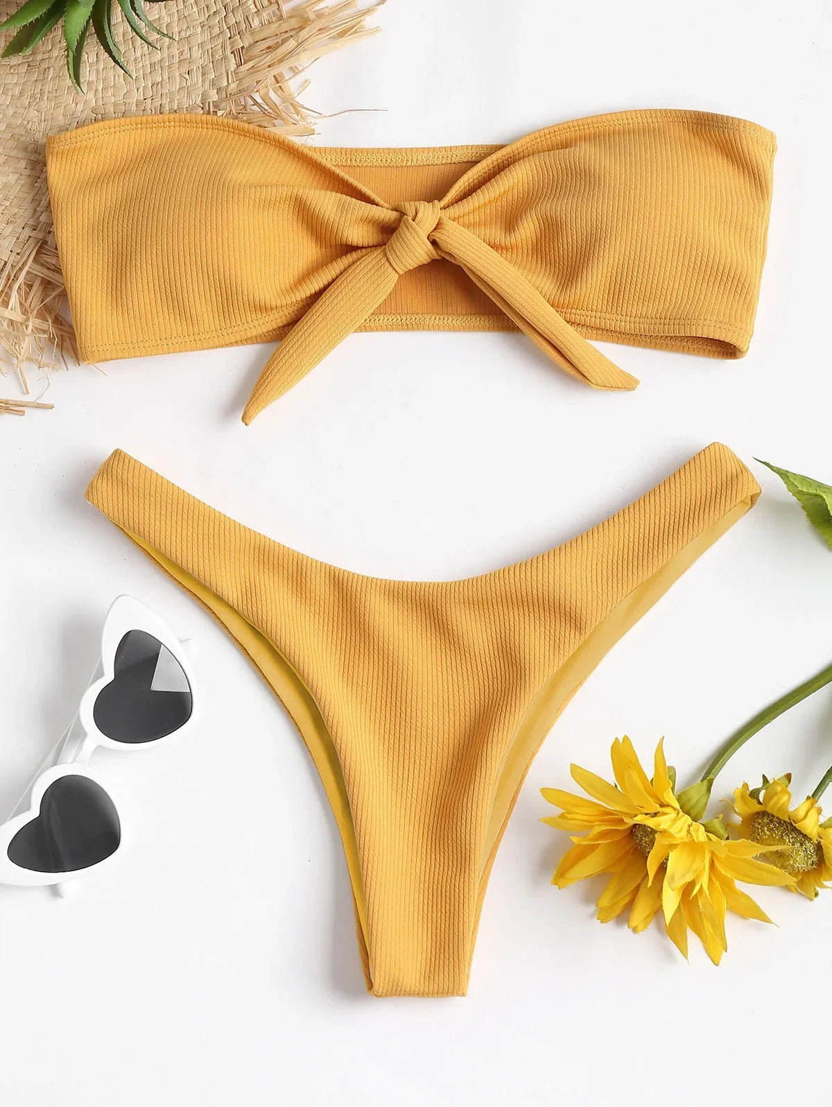 Women's Bow Bikini Top or Bottom - Separate Pieces
