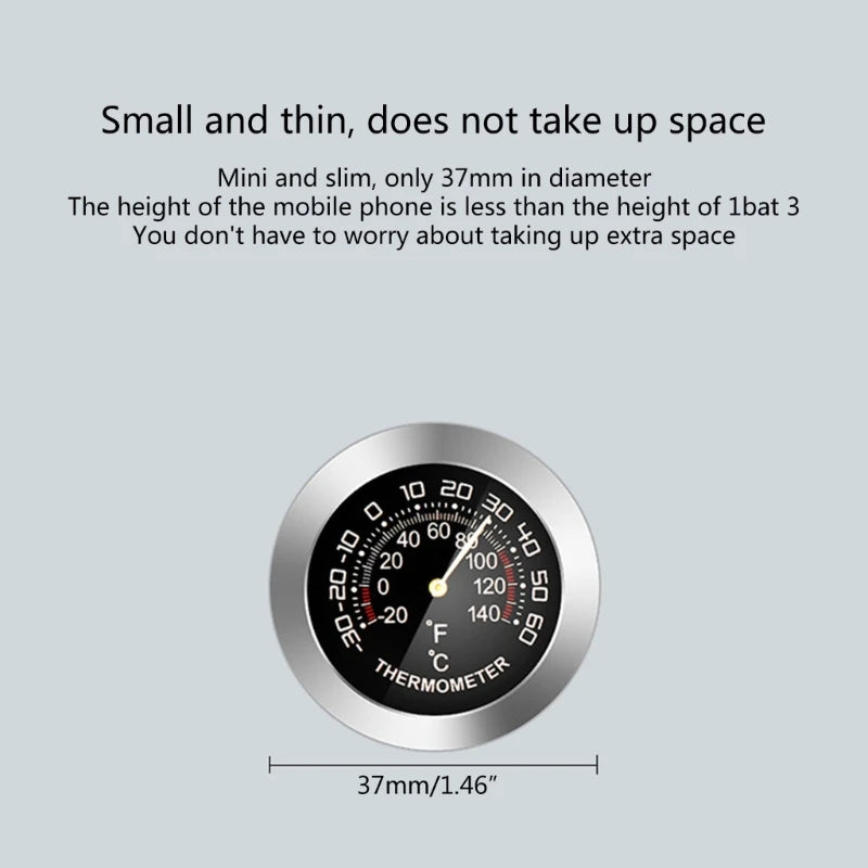 Mini Analogue Thermometer or Hygrometer Dial