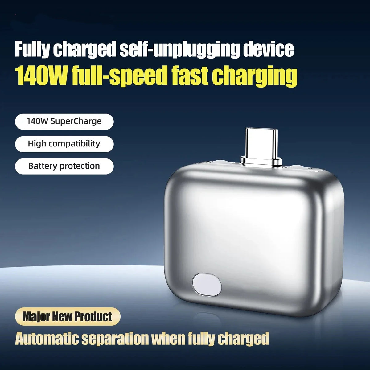 USB-C Automatic Disconnect Charging Adapter