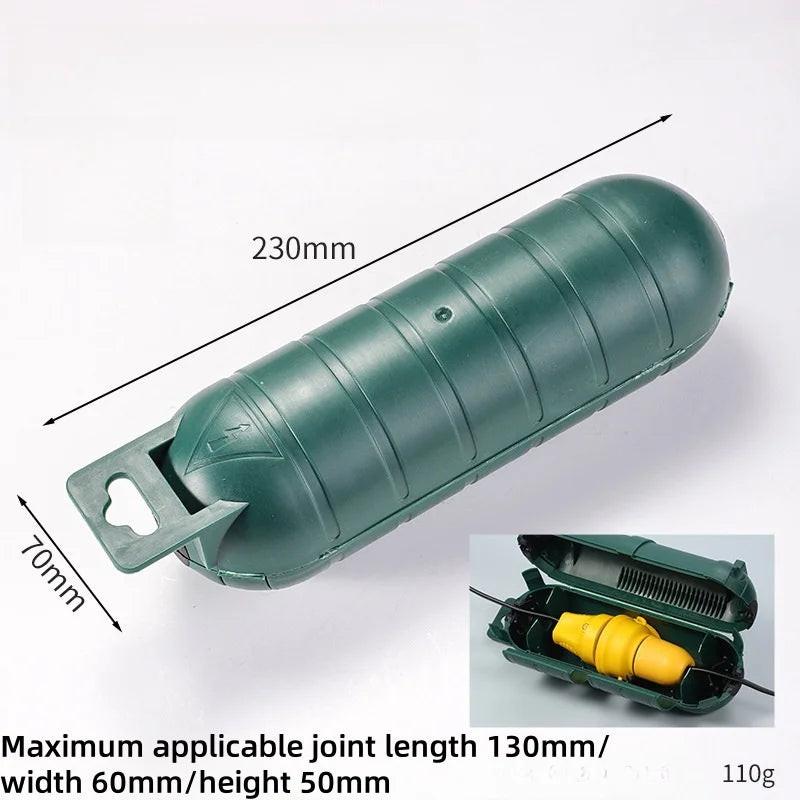 Cubierta de conexión para cable de extensión exterior