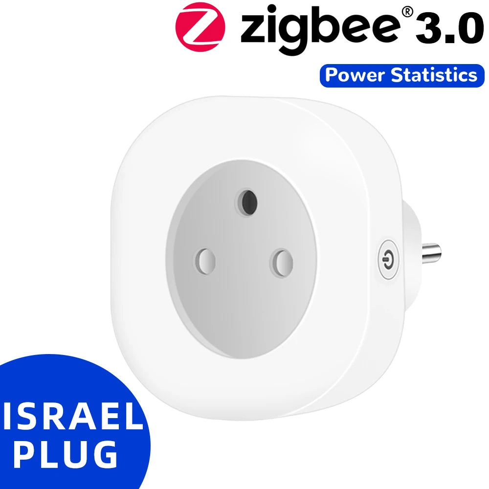 Israel-Standard Zigbee Smart Plug or Power Strip