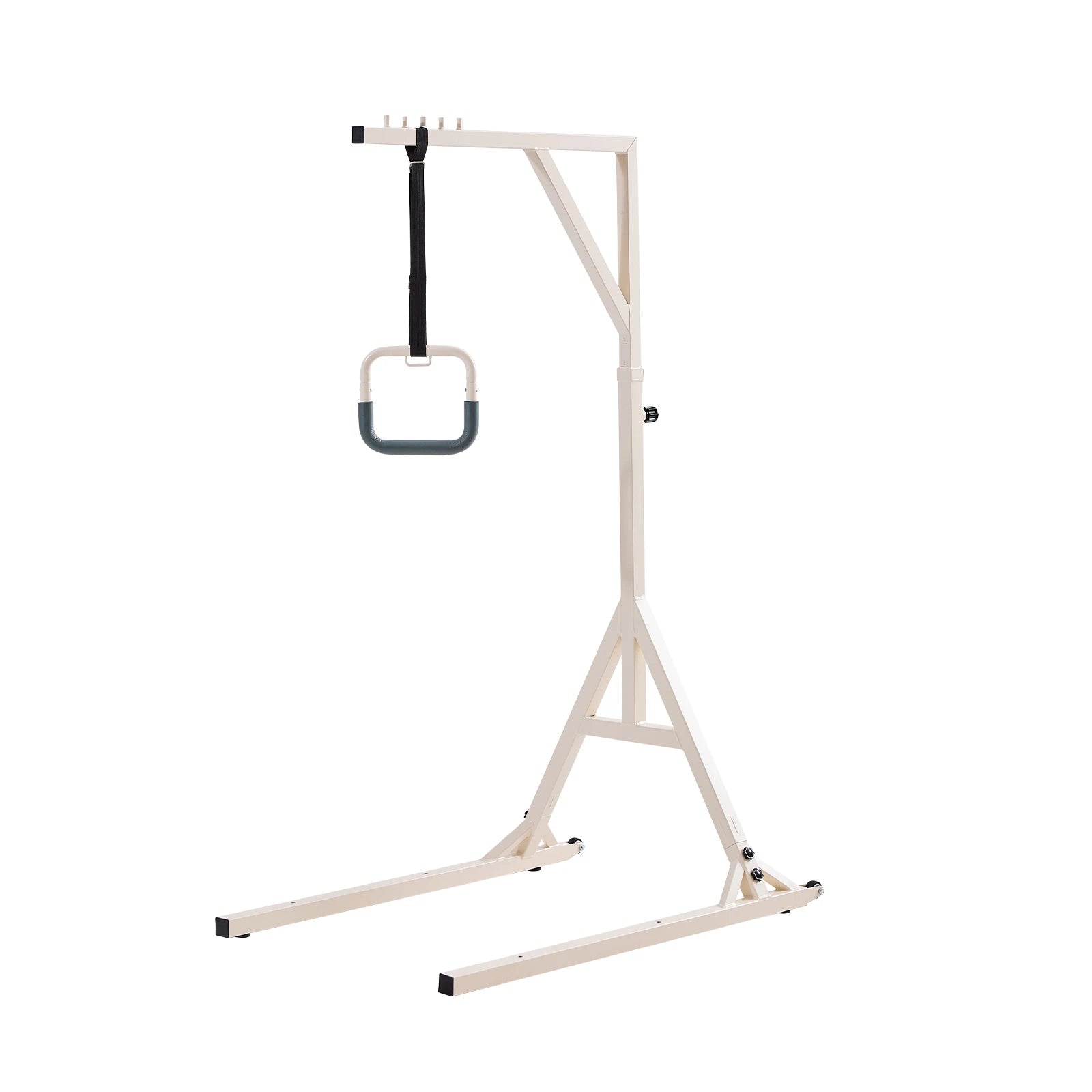 Adjustable Bed Trapeze Bar with Wheels – 350 lb Support Frame