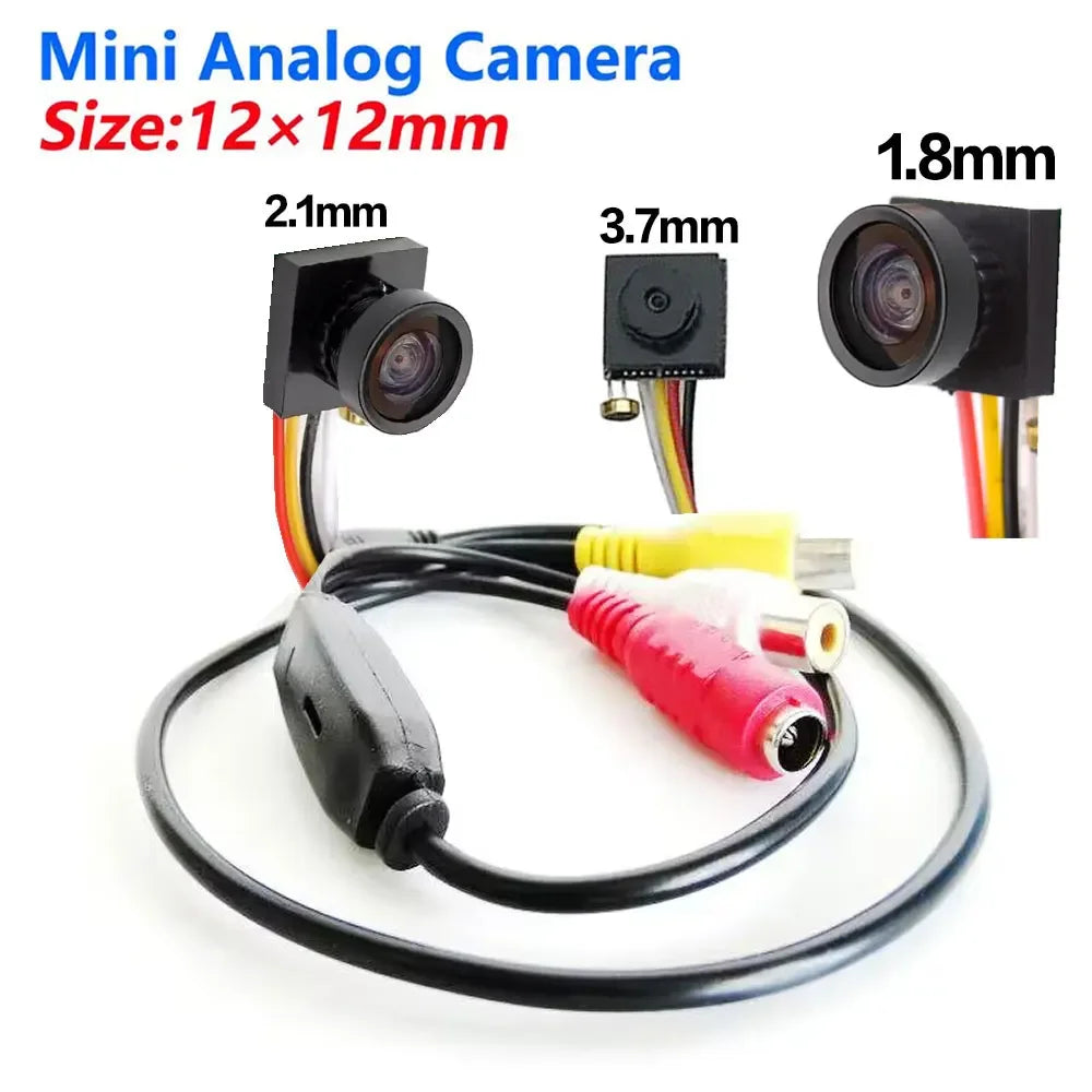 Mini PAL CCTV Camera Module, 2.1 or 3.7 mm Lens