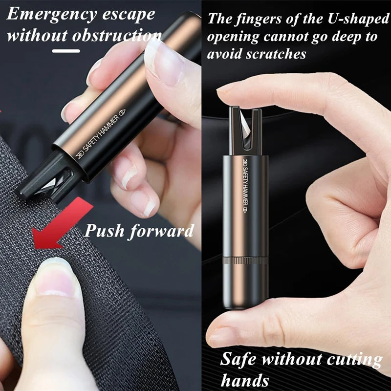 2 in 1 Car Emergency Hammer and Seat Belt Cutter
