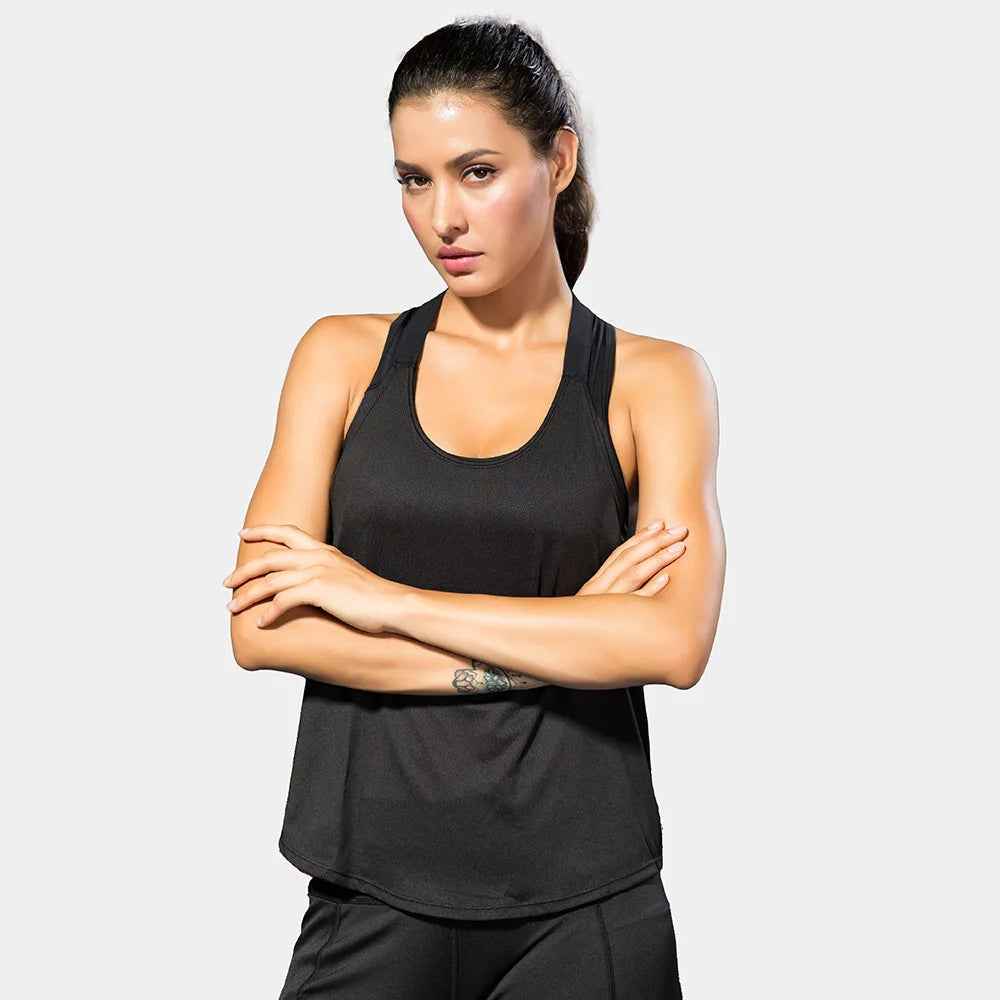 Dames trainingstanktop met mouwloos model