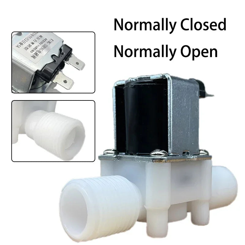 Water Solenoid Valve - Voltage and Thread Options