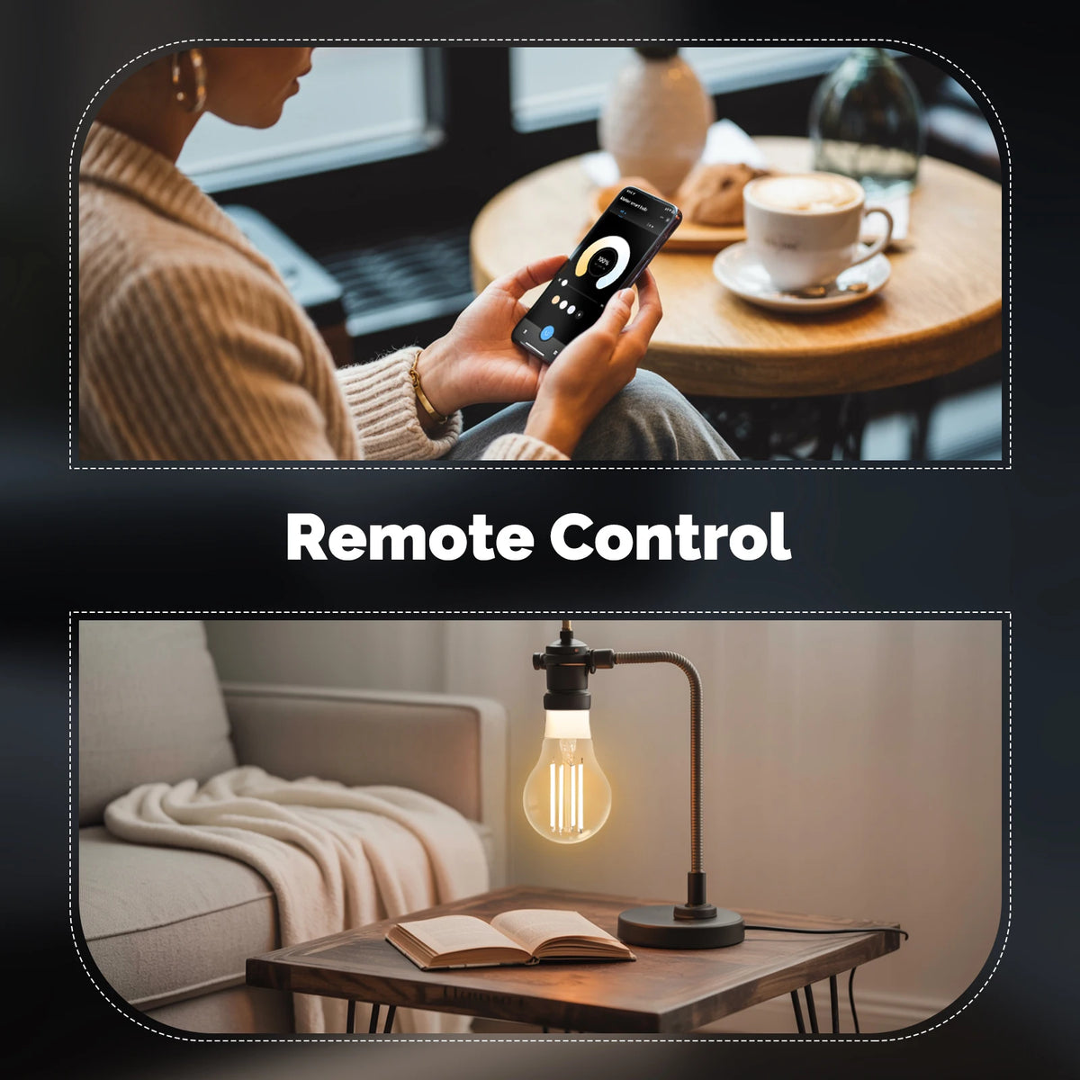 E27 Zigbee Smart Filament Bulb
