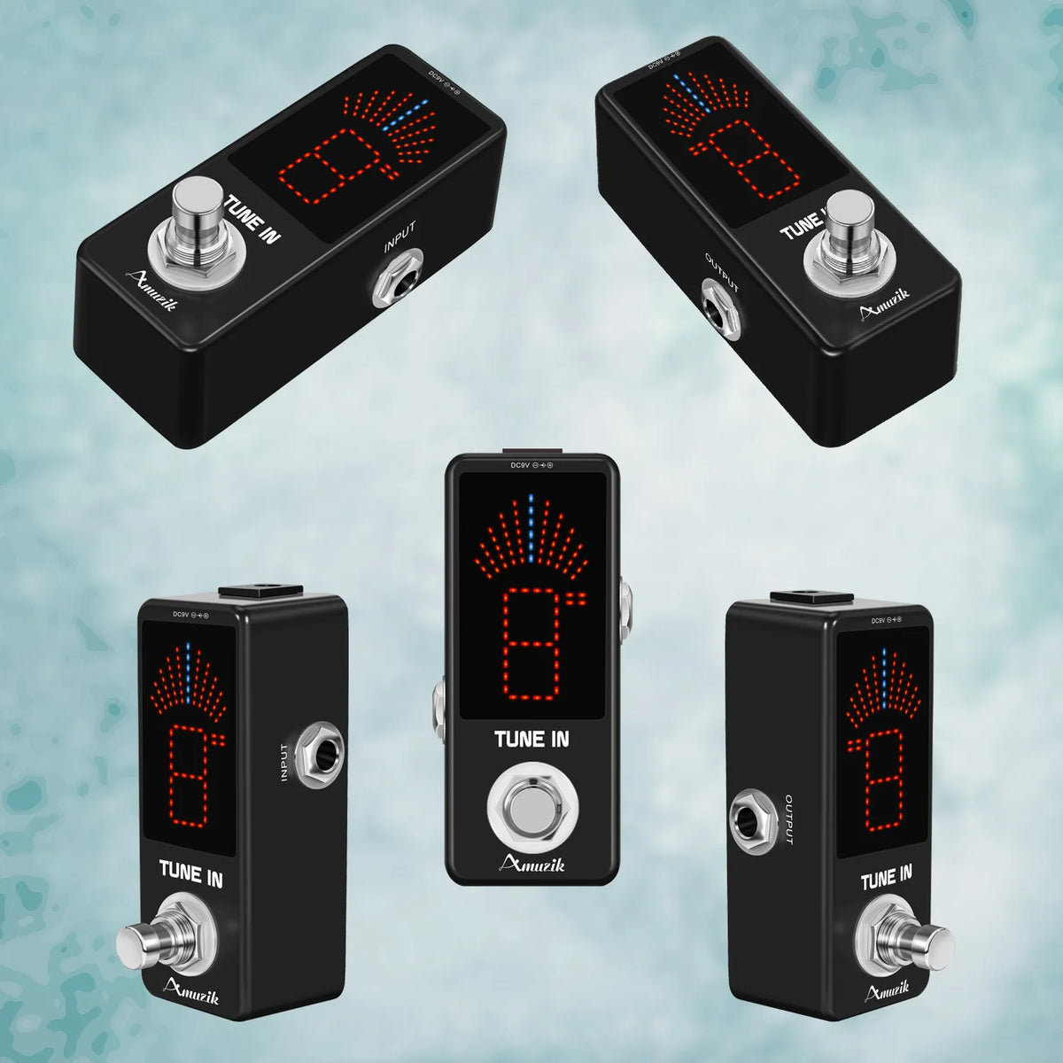 Chromatic Tuner Pedal and Power-Accessory Options
