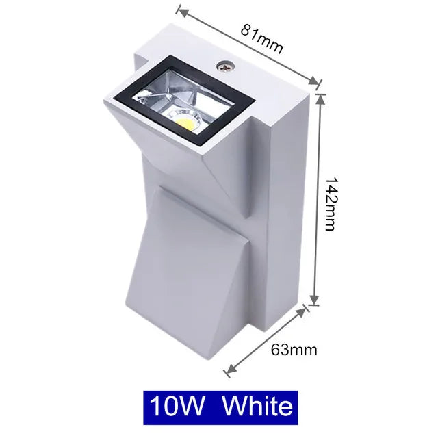 IP65 Outdoor LED Wall Light, 5W or 10W