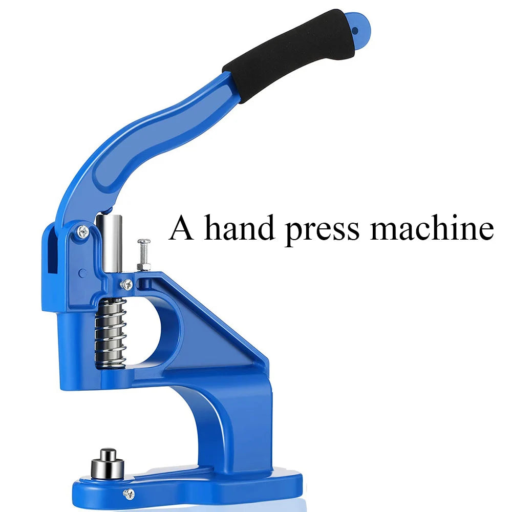 Prensa de banco manual para ojetes, Broches y remaches