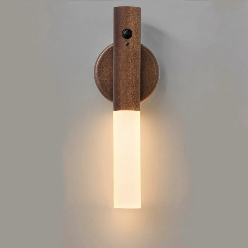 Rechargeable Magnetic Motion-Sensor Wall Light