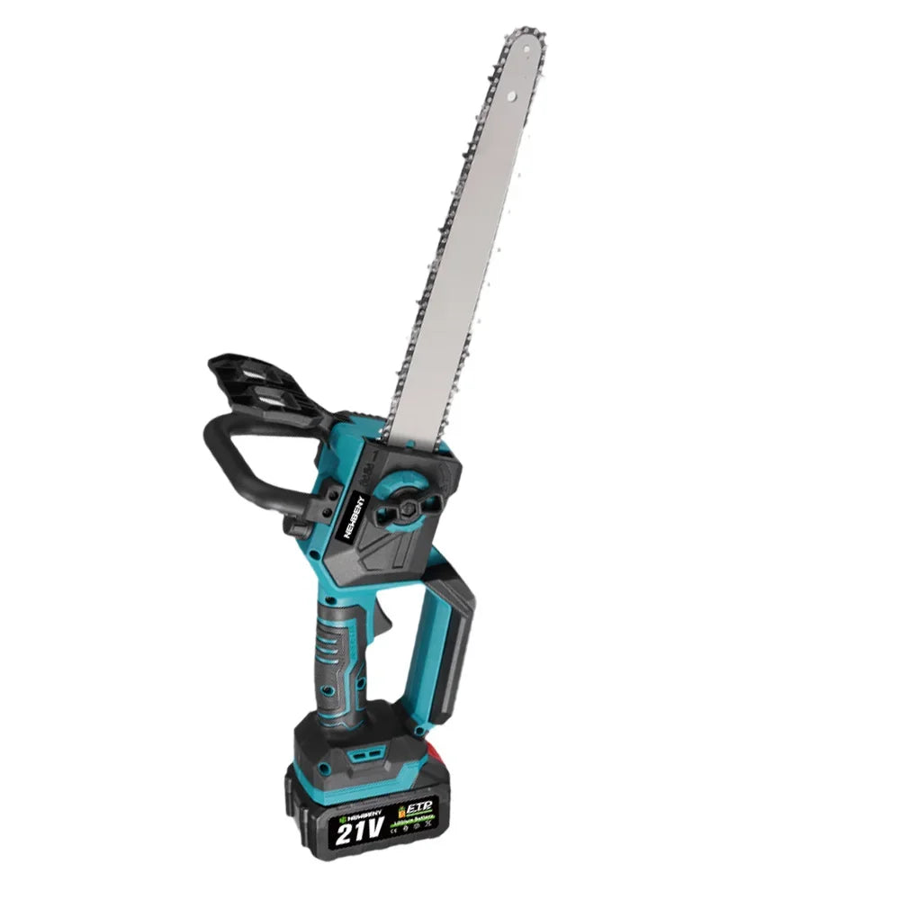 NEWBENY 12 Inch Brushless Electric Saw Cordless Efficient Garden Woodworking Cutting Power Tool For Makita 18-21V Battery Pin