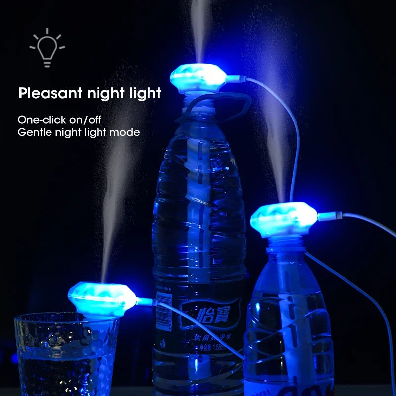 Portable USB Mist Humidifier for Desk, Car and Bedside