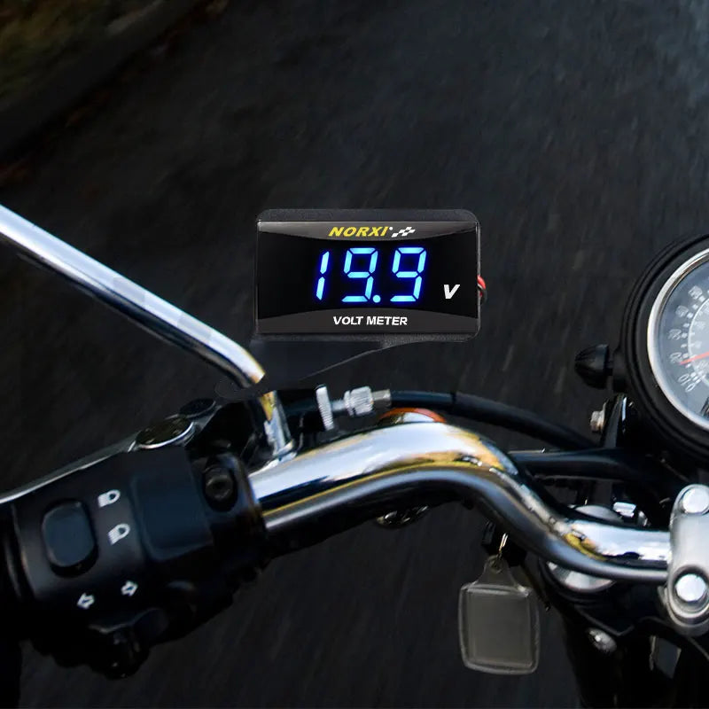 Voltímetro digital mini ou suporte de montagem separado