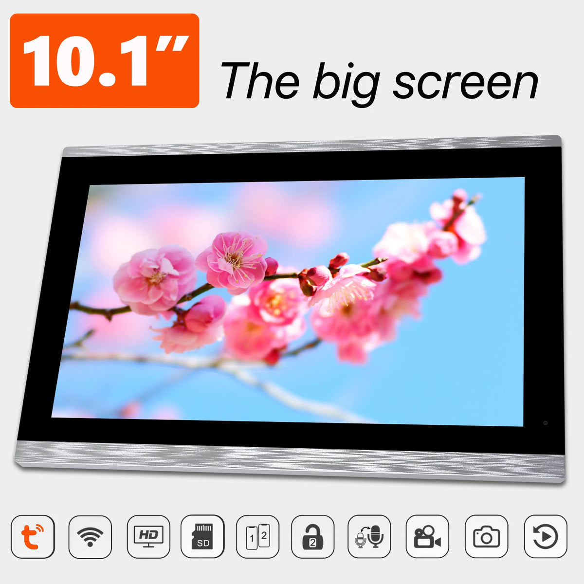 Kit citofono video Tuya da 10,1 pollici con scheda da 32 GB