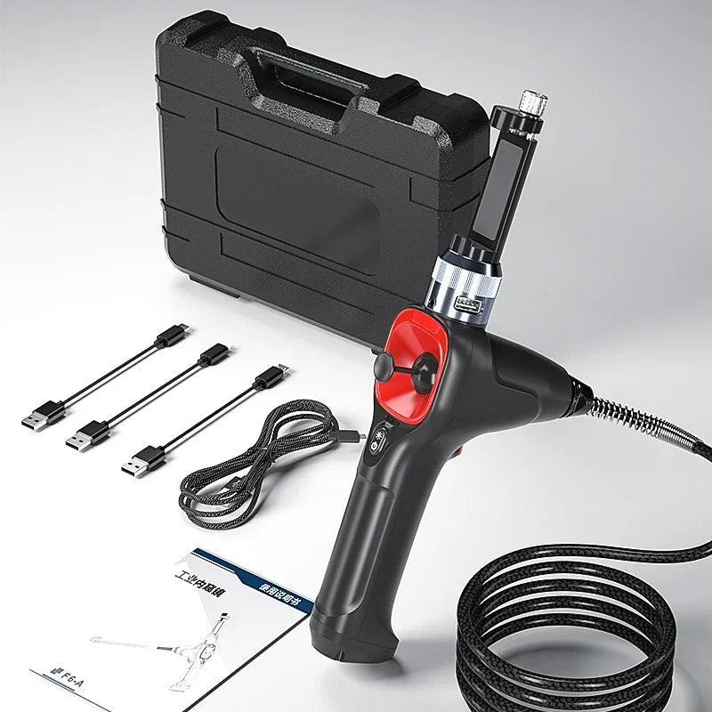 Articulating Borescope 6.2mm 4‑Way Inspection Camera