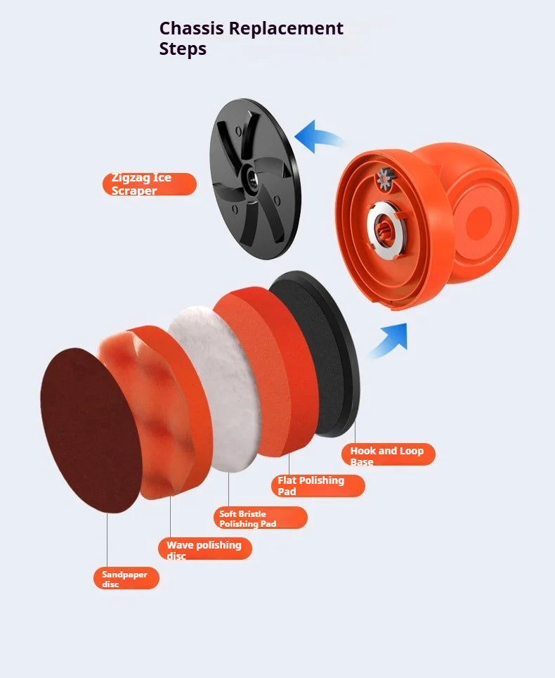 Car Polishing Machine Wireless Polishing and Waxing Artifact Polishing
