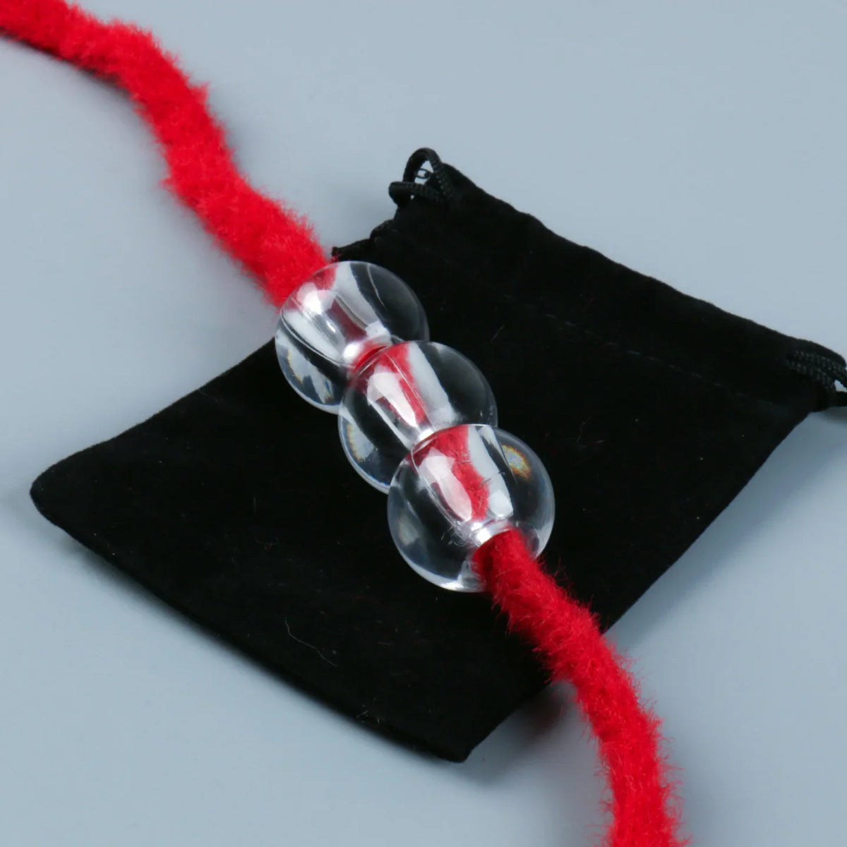 Rope-Through-Balls Magic Prop