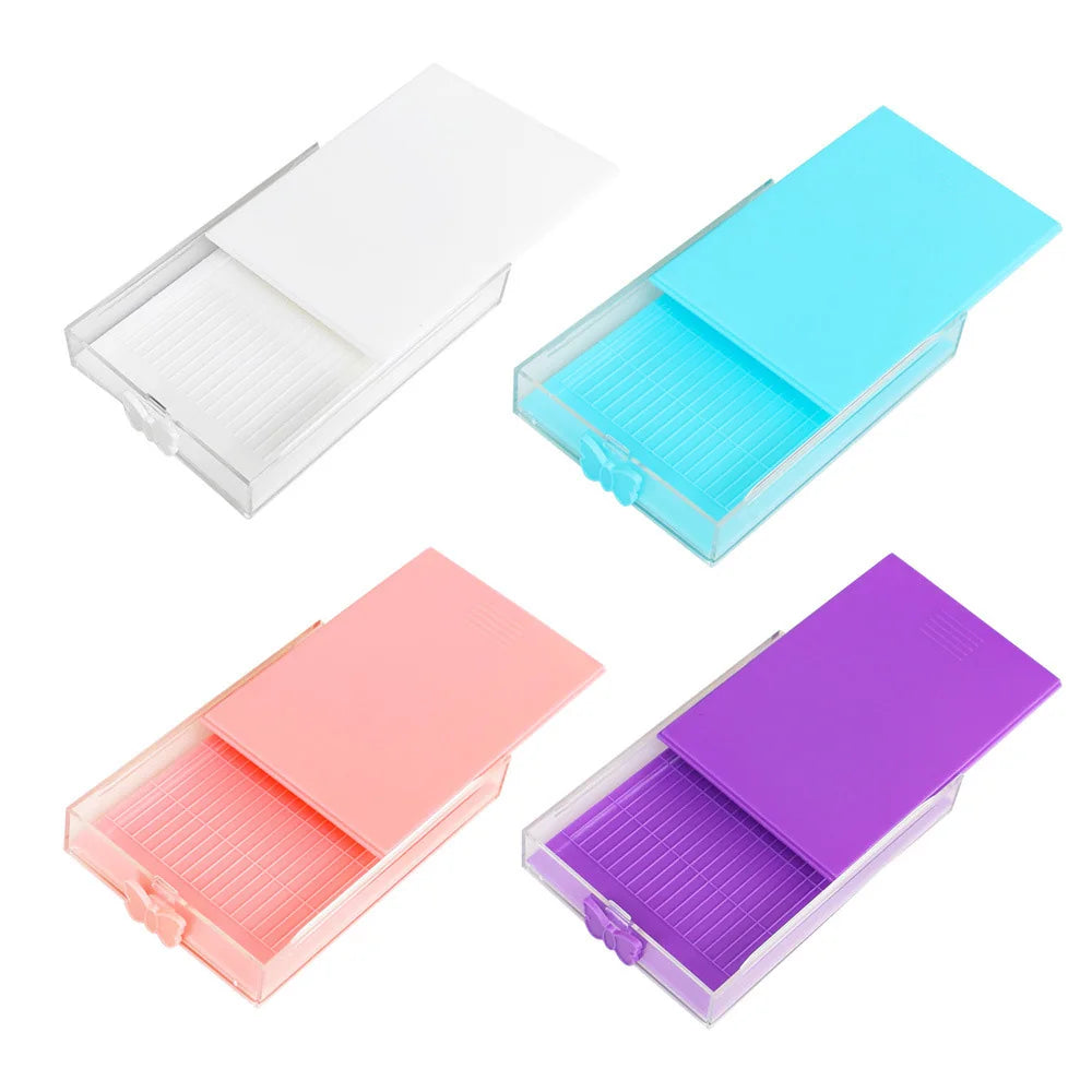 Tava pentru pictură cu diamante cu capac — 10 × 7 × 1.8 cm