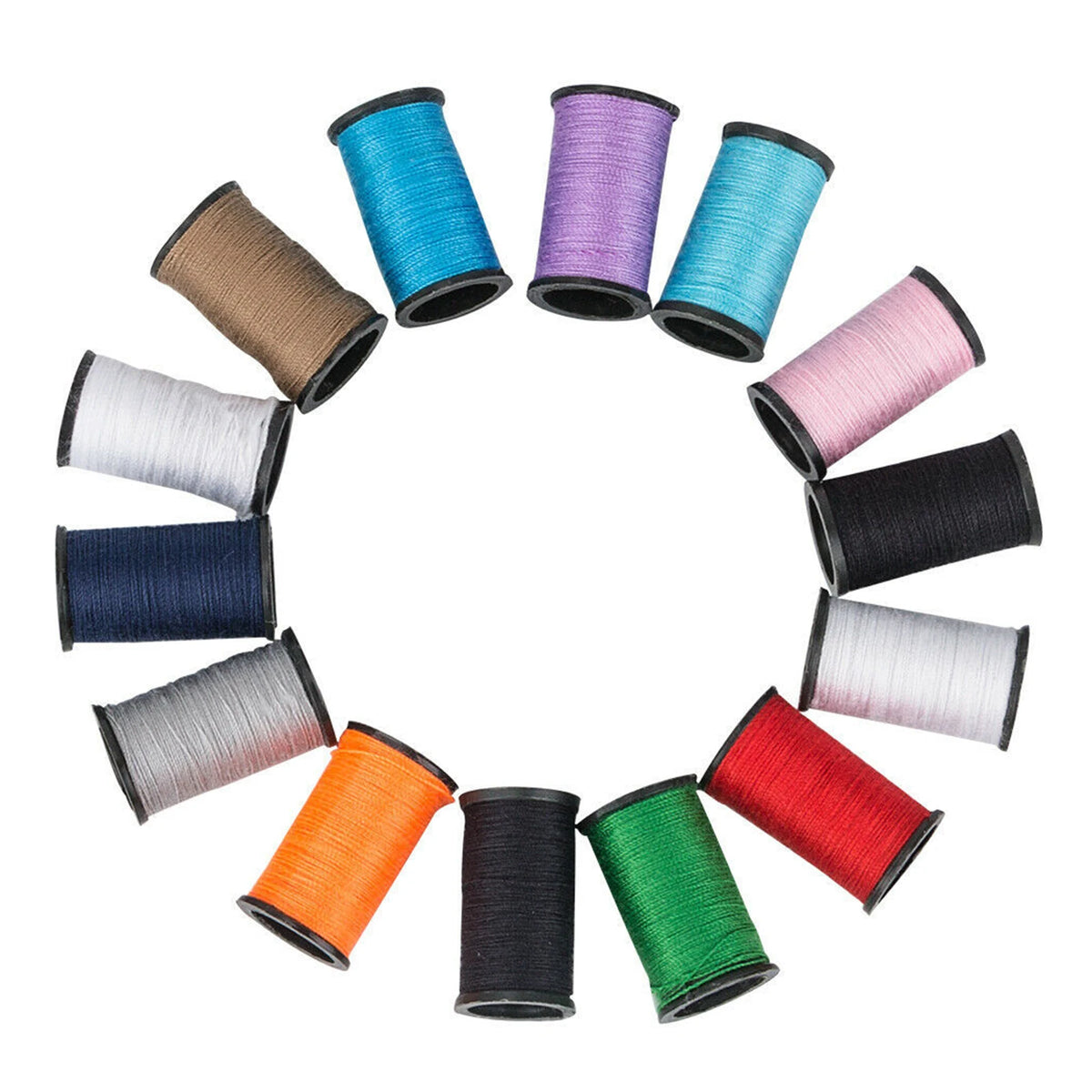 68-Piece Portable Sewing Kit with Zip Case