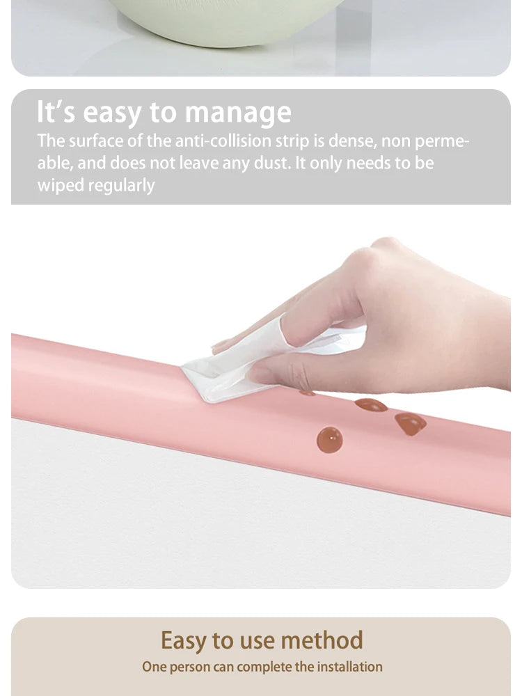 Table Corner Safety Strips – Soft Baby Protection