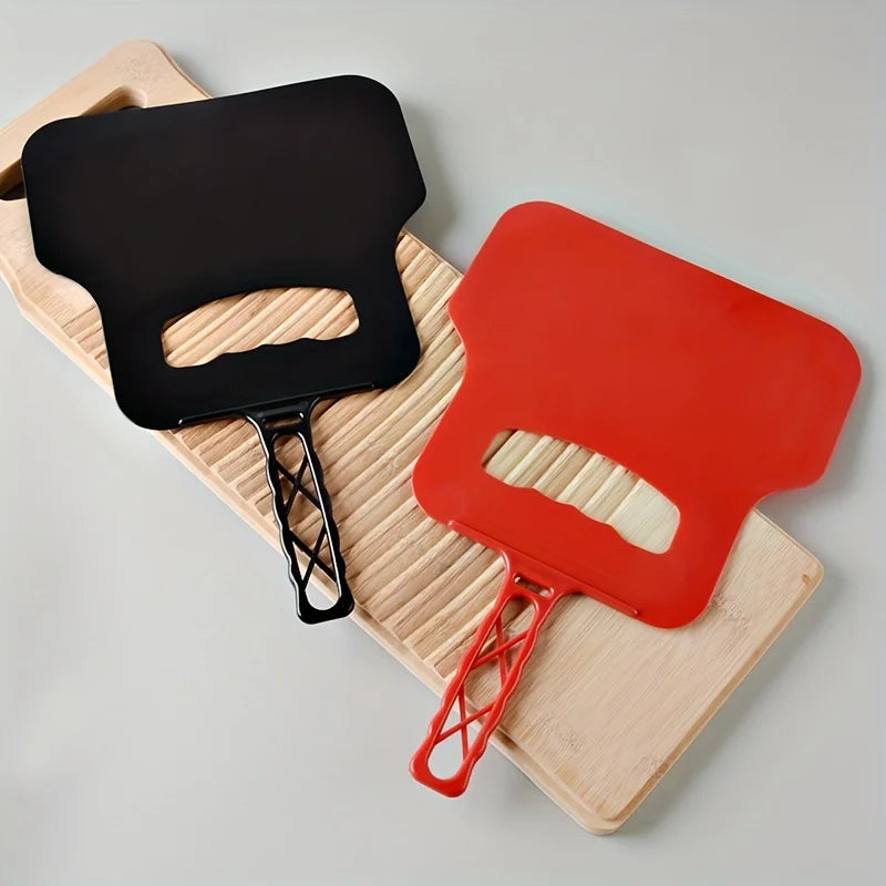 Manual Barbecue Hand Fan, Red or Black